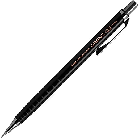 Pentel Orenz Mechanical Pencil B Lead 0.5 mm Black Barrel - Office