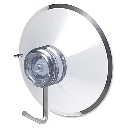 deflecto Suction Cup - Plastic, Metal - Clear