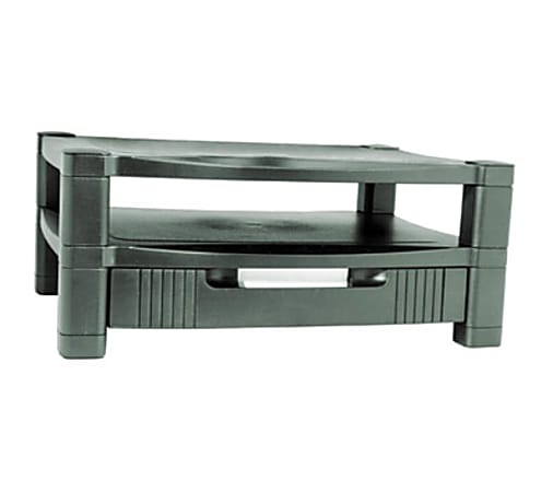 Kantek 2-Level Monitor Stand with Drawer - CRT