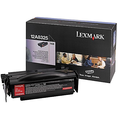 Lexmark Toner Cartridge - Laser - High Yield - 12000 Pages - Black - 1 Each