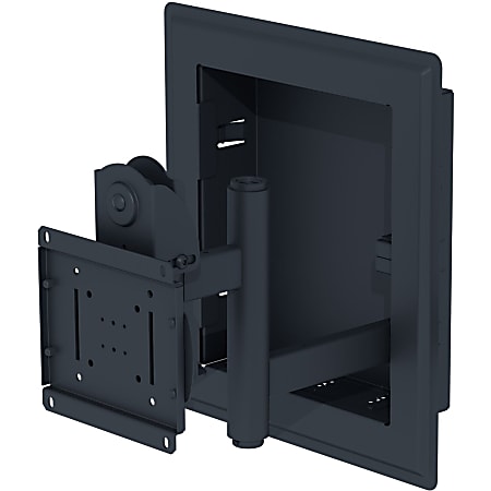 Peerless IM760P Universal In-Wall Mount - Steel - 200 lb - Black