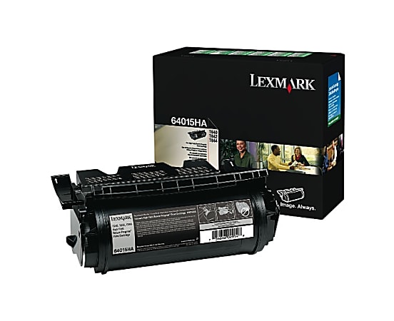 Lexmark™ 64415XA Extra-High-Yield Return Program Black Toner Cartridge