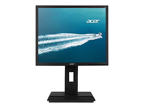 Acer B196L - LED monitor - 19" - 1280 x 1024 - 250 cd/m² - 5 ms - DVI, VGA, DisplayPort - speakers - dark gray