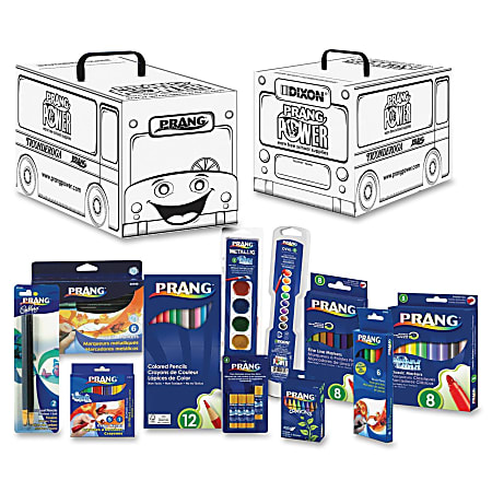 Prang Power Classroom School Supply Kit - ClassRoom Project, Art - 66 / Kit - White