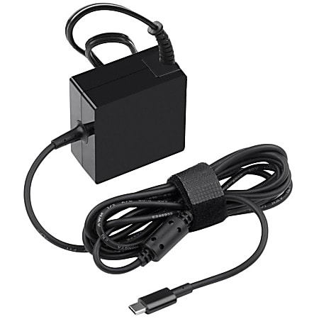 Anywhere Cart 45 Watt USB-C Charger - 45 W - 120 V AC, 230 V AC Input - 5 V DC/3 A, 9 V DC, 12 V DC, 14.5 V DC, 15 V DC, 20 V DC Output