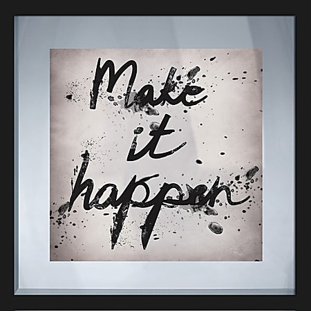 PTM Images Framed Art, Make It, 18"H x 18"W