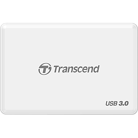 Transcend RDF8 USB 3.0 Flash Card Reader - SDXC, SDHC, CompactFlash, SD, microSDHC, Memory Stick Micro (M2), Memory Stick XC, Memory Stick - USB 3.0External
