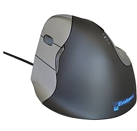 Evoluent VerticalMouse Left Hand Optical Mouse Office Depot