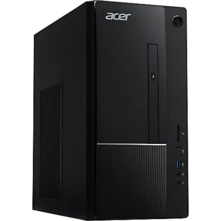 Acer® Aspire TC-875 Refurbished Desktop PC, Intel® Core™ i5, 12GB Memory, 256GB Solid State Drive/1TB Hard Drive, Windows® 10, DT.BF3AA.004
