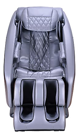 Homedics Hmc600 Massage Chair Grayblack, Homedics Black Leather Massage Chair Reviews