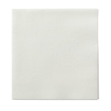 Linen-Like 1-Ply Napkins, 5" x 5", White, Case Of 1,000 Napkins