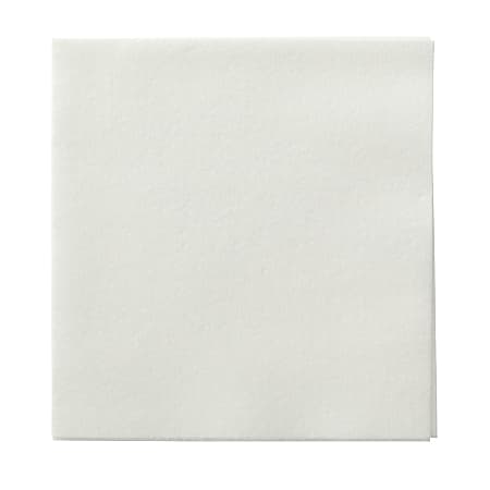 Linen-Like 1-Ply Napkins, 5" x 5", White, Case