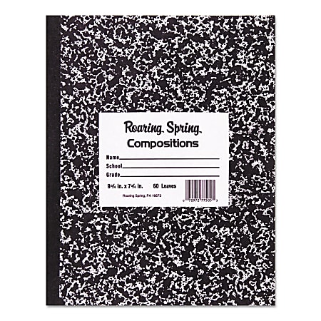 Roaring Spring® Composition Notebook, 9 3/4&quot; x 7