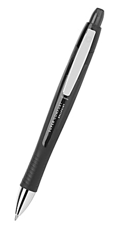 Ballpoint Pens Medium Point 1mm Black Ink Work Pen with Super Soft Grip  Ball Point Pen for Men Women Retractable Office Pens (Black-6) 