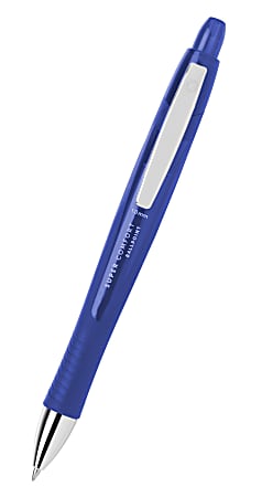 Office Depot Brand Retractable Ballpoint Pens With Grip Medium Point 1.0 mm  Blue Barrel Blue Ink Pack Of 6 - Office Depot