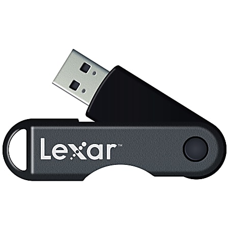 Lexar® JumpDrive® TwistTurn USB Flash Drive, 64GB