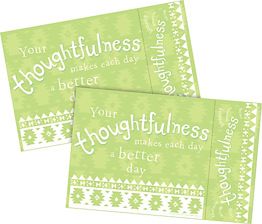 Barker Creek Thoughtfulness Awards & Bookmarks Set, 8-1/2" x 5-1/2", Multicolor, Set Of 60 Bookmarks
