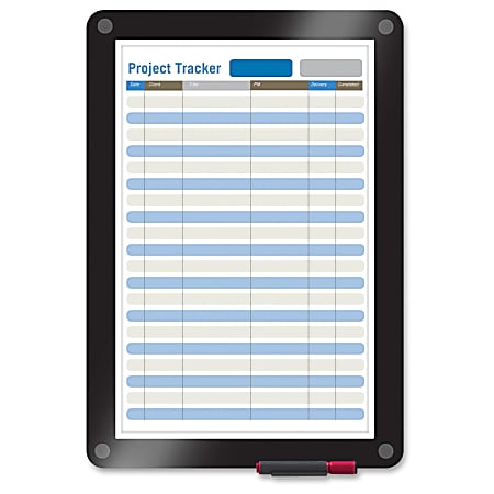 Iceberg Custom Print Glass Dry Erase Board - 13.5" (1.1 ft) Width x 19.5" (1.6 ft) Height - White Glass Surface - Rectangle - Wall Mount - Assembly Required - 1 Each