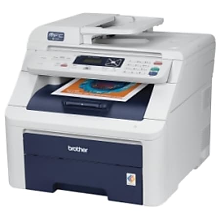 Brother® MFC-9010CN Digital Color All-In-One Printer, Copier, Scanner