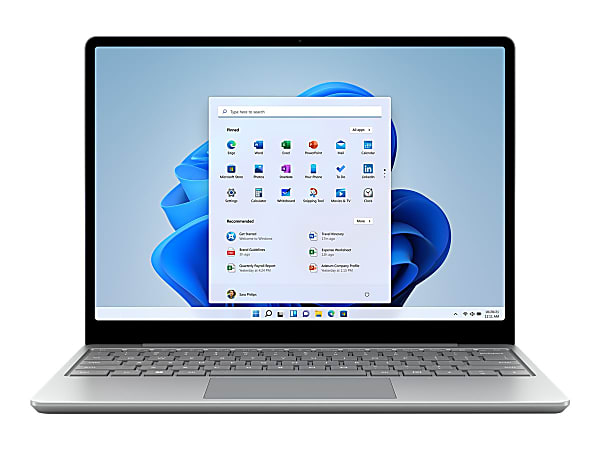 Microsoft® Surface Go Laptop, 12.4" Touch Screen, Intel® Core™ i5, 8GB Memory, 256GB Solid State Drive, Platinum, Windows® 11 Home, WiFi 6