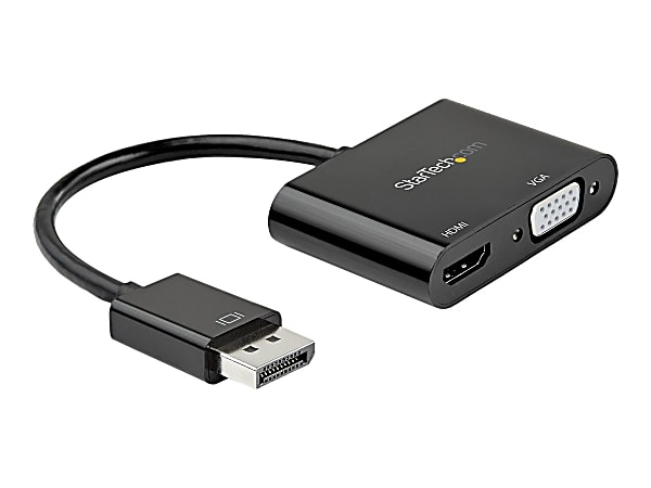 StarTech.com DisplayPort To HDMI VGA Adapter