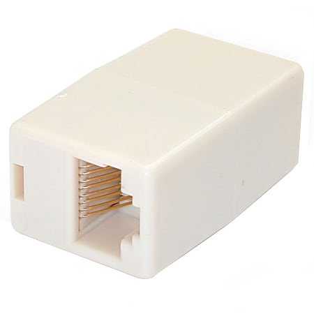 StarTech.com Cat5e RJ45 Modular Inline Coupler - 10 Pack - Extend the length on your Cat5e patch cable - Ethernet Cat5e Coupler - RJ45 to RJ45 Coupler - 10 pack RJ45 Couplers - 10 pack Modular Inline Couplers