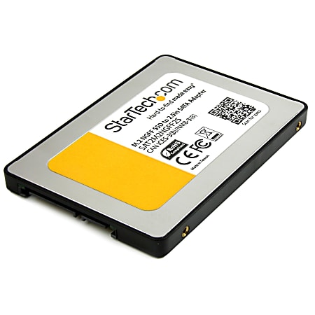 StarTech.com M.2 NGFF SSD to 2.5in SATA III Adapter Up to 6 Gbps M
