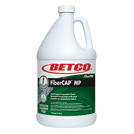 Betco® FiberCAP® MP Carpet Cleaner, 128 Oz Bottle, Case Of 4