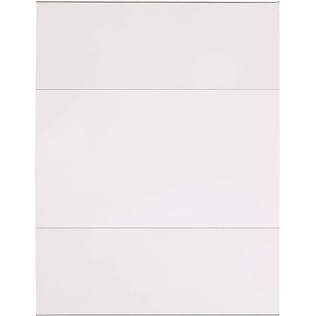 Lorell Cubicle Frame - 1 Each - 8.50" Holding Width x 11" Holding Height - Rectangular Shape - Wall Mountable - Acrylic - Wall, File Cabinet, Locker, Cubicle - Clear