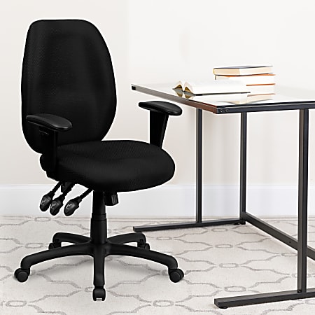 Flash furniture high back best sale fabric executive swivel office chair