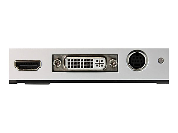 StarTech HDMI Video Capture Device 1080p 60fps Game Capture Card USB Video Recorder with HDMI DVI VGA USB3HDCAP Video capture adapter USB 3.0 NTSC PAL PAL M PAL 60 black Office Depot