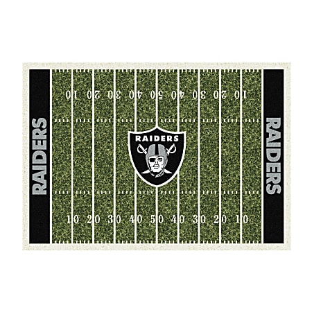 Imperial NFL Homefield Rug, 4' x 6', Las Vegas Raiders
