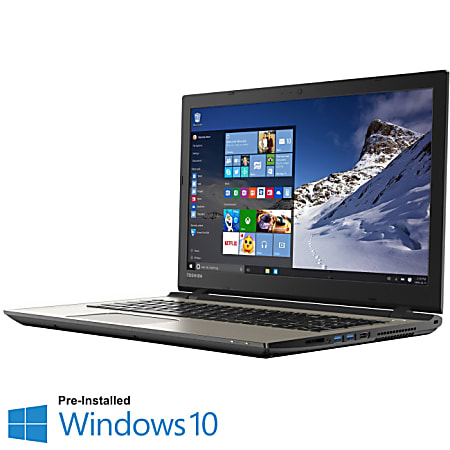 Toshiba Satellite® S55-C Laptop Computer With 15.6" Screen & 5th Gen Intel® Core™ i7 Processor, Windows® 10, S55-C5262