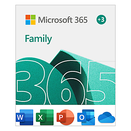 Microsoft 365 Family - Subscription license (15 months) - up to 6 people - download - Win, Mac, Android, iOS - North America