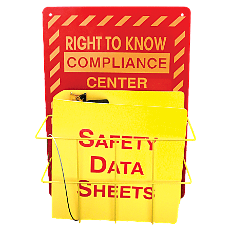 Impact Products Right To Know Center Safety Rack - 1 Each