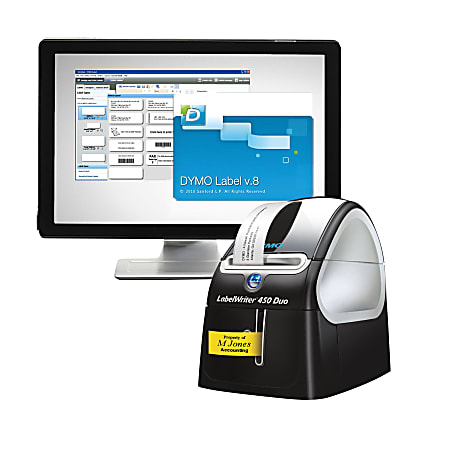 DYMO LabelWriter 450 Duo Label Printer For PC And Apple Mac ...