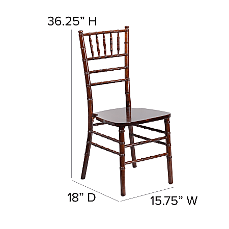 Flash furniture hercules series online wood chiavari chair