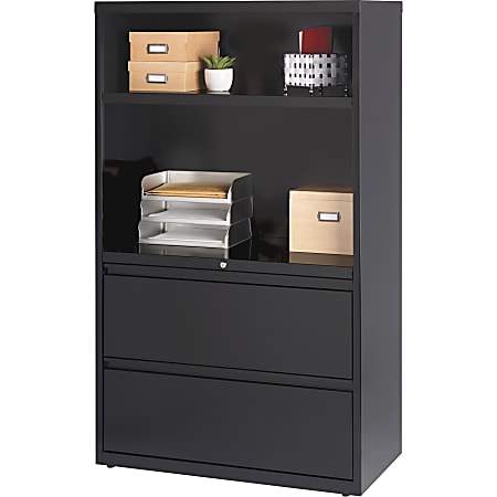 Lorell 2 drawer lateral top file cabinet