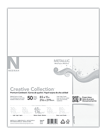 Neenah Creative Collection Paper 80 Lb Ledger Size 11 x 17 FSC
