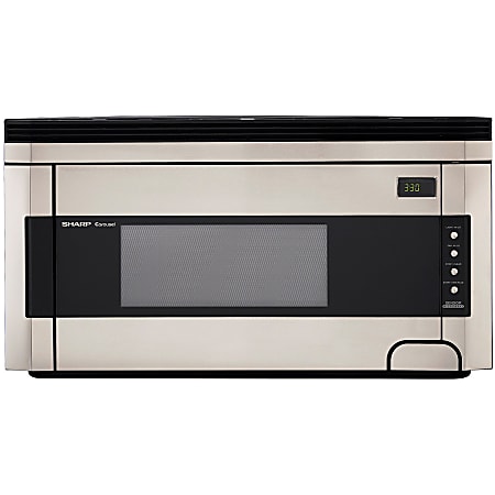 Sharp R-1514 Microwave Oven - 1000W - Stainless Steel