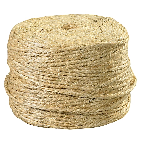 Partners Brand Sisal Tying Twine 3 Ply 970 Natural - Office Depot