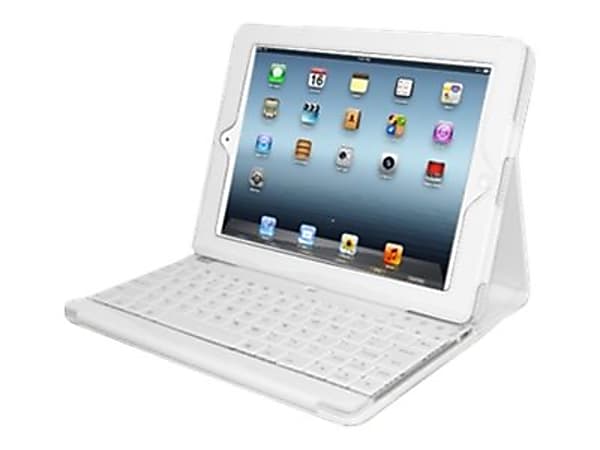 Adesso® Compagno 3 Wireless Bluetooth® 3.0 Keyboard And Case For iPad® Devices, 7.7"H x 9.7"W x 1.2"D