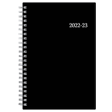 Blue Sky™ Academic Weekly/Monthly Planner, 8” x 5”, Enterprise, July 2022 To June 2023, 130611-A