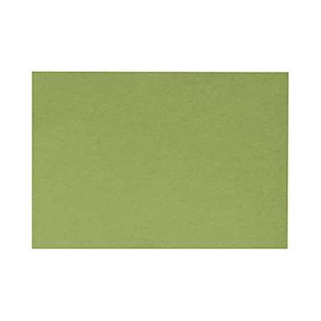 LUX Flat Cards, A1, 3 1/2" x 4 7/8", Avocado Green, Pack Of 250