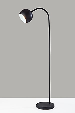 Black and grey floor lamp 2025
