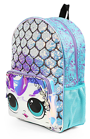 LOL Surprise Mermaid Backpack Blue