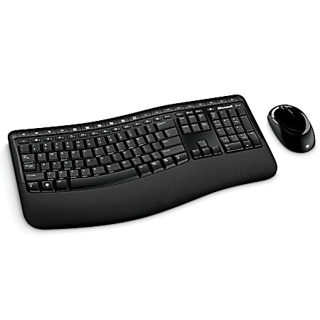 Microsoft® Wireless Comfort Desktop 5000, Black