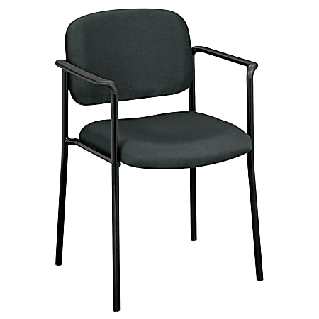 HON® Scatter Stacking Guest Chair, Fixed Arms, Fabric,
