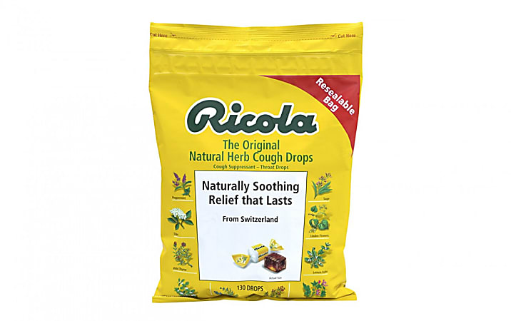 Ricola Natural Herb Cough Suppressant Throat Drops Original