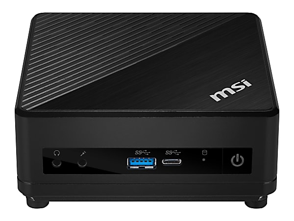 MSI Cubi 5 10M 270US - Mini PC - Core i5 10210U / 1.6 GHz - RAM 8 GB - SSD 256 GB - NVMe - UHD Graphics - GigE - WLAN: Bluetooth, 802.11a/b/g/n/ac/ax - Windows 10 Home - monitor: none
